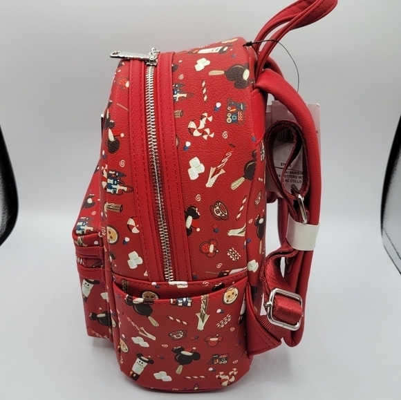 Loungefly Disney Christmas Treats Snacks Backpack - Picture 2 of 6